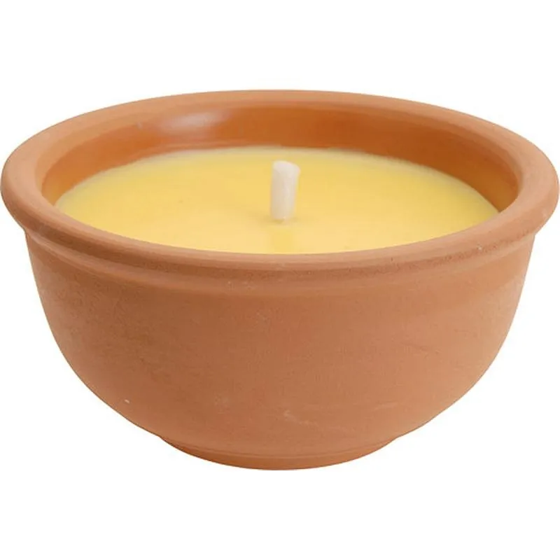 Compra VELA CITRONELA BOL TERRACOTA diametro13X6.5 CM IMPORT CC5000050 al mejor precio