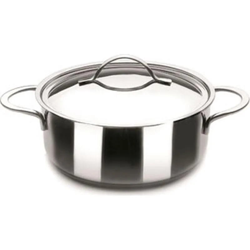 Compra CAZUELA INOX CON TAPA NOAH 20 CM-2,6 L IBILI 605020 al mejor precio