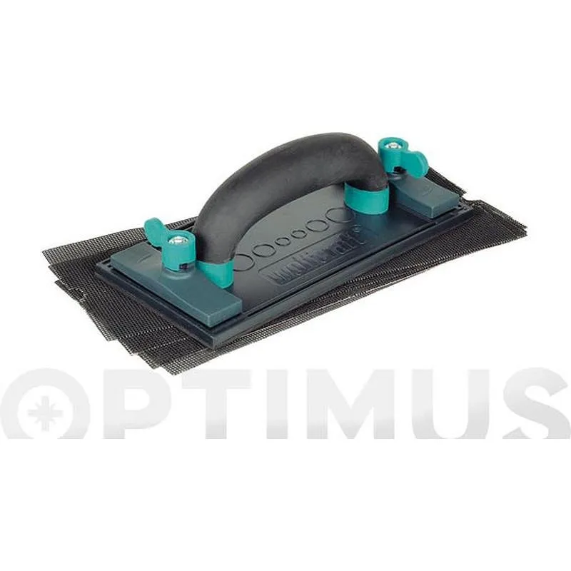 Compra TACO LIJADOR CON LIJAS MALLA 4 LIJAS 232 X 80 X 110 MM WOLFCRAFT 8722000 al mejor precio
