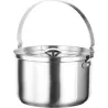 Compra BATERIA INOX APILABLE 5P+ 2TAPAS CON BOLSA TRANSPORTE 61117 al mejor precio