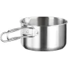 Compra BATERIA INOX APILABLE 5P+ 2TAPAS CON BOLSA TRANSPORTE 61117 al mejor precio