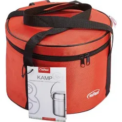 Compra BATERIA INOX APILABLE 5P+ 2TAPAS CON BOLSA TRANSPORTE 61117 al mejor precio