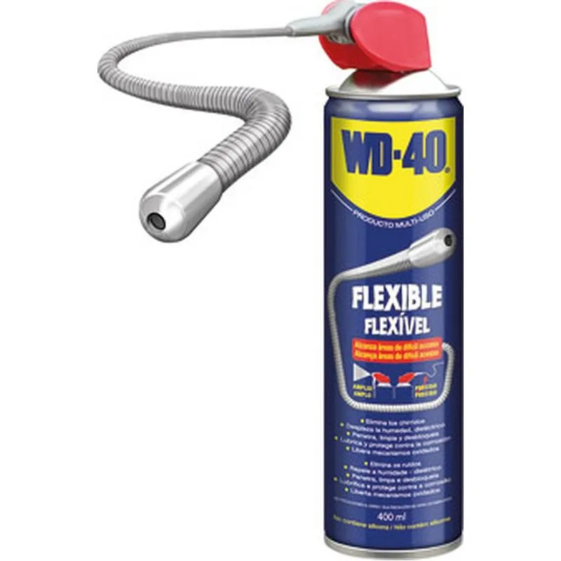 Compra ACEITE LUBRICANTE MULTIUSOS FLEXIBLE 400 ML WD-40 34692 al mejor precio