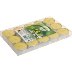 Compra VELA CITRONELA CALIENTAPLATOS 15 UNIDADES IMPORT 420901820 al mejor precio