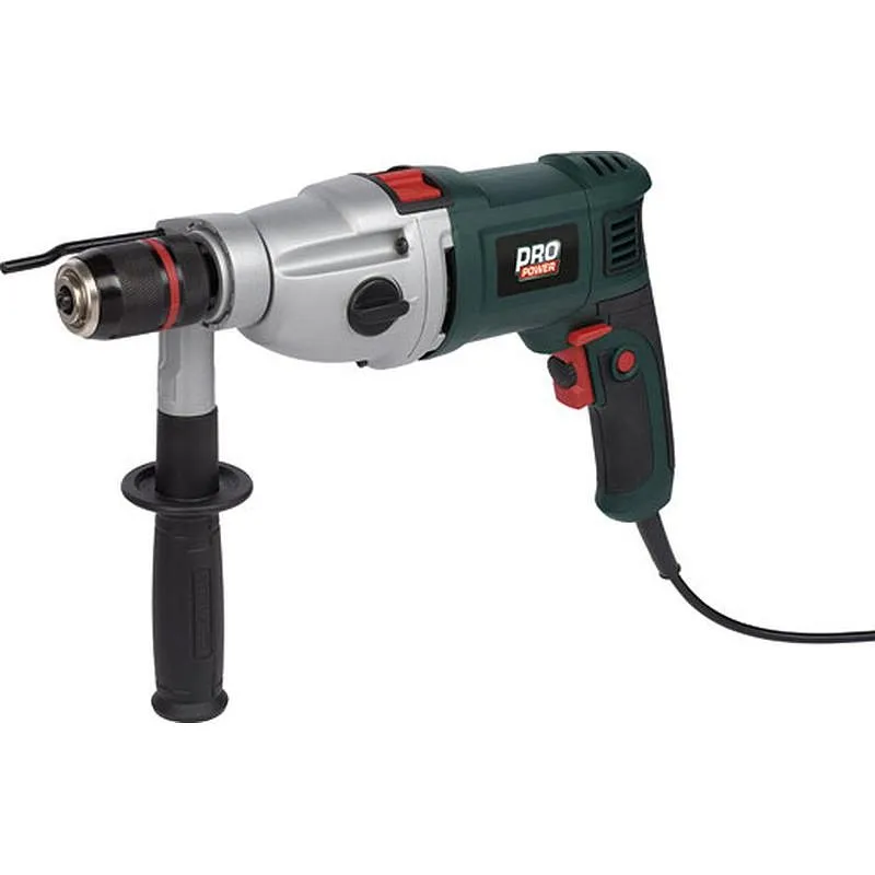 Compra TALADRO CON CABLE PERCUTOR 1050 W 2 VELOCIDADES POWERPLUS POWP2050 al mejor precio