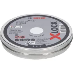 Compra DISCO CORTE INOX XLOCK (LATA 10 UDS diametro 115 X 1 MM BOSCH PROFESIONAL 2608619266 al mejor precio