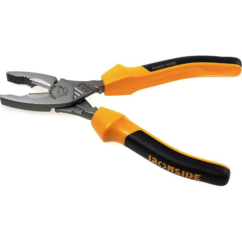 Compra ALICATE UNIVERSAL CON MUELLE (EXTRAIBLE) 180 MM MANGO BICOMPONENTE IRONSIDE 100675 al mejor precio