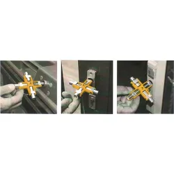 Compra LLAVE ARMARIO DISTRIBUCION Y CABINAS DE SERVICIOS Y MAQUINARIA IRONSIDE 117216 al mejor precio