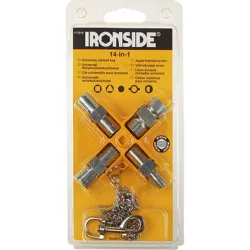 Compra LLAVE ARMARIO DISTRIBUCION Y CABINAS DE SERVICIOS Y MAQUINARIA IRONSIDE 117216 al mejor precio