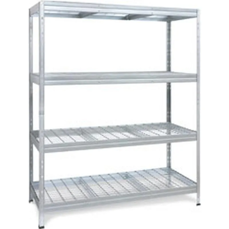 Compra ESTANTERIA METAL GALVANIZADO 4 ESTANTES DE REJILLA 180 X 150 X 60 CM AR SHELVING TRM18401K/10-37ZG00 al mejor precio