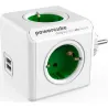 Compra ADAPTADOR POWERCUBE 4T + 2USB VERDE 1202GN al mejor precio