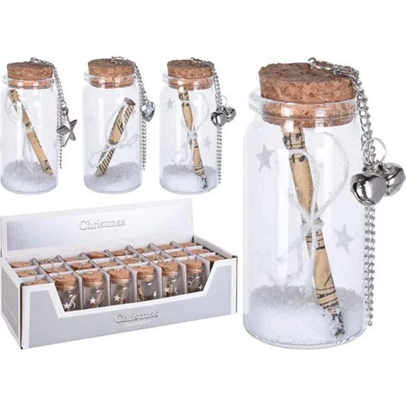 Compra BOTE PERGAMINO MINI 7 CM PLATA IMPORT ABT611730 al mejor precio