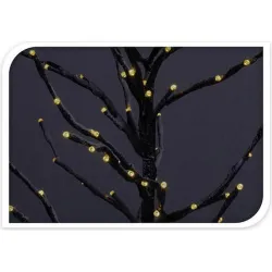 Compra ARBOL METALICO CON LEDS 60 CM IMPORT AXZ200130 al mejor precio