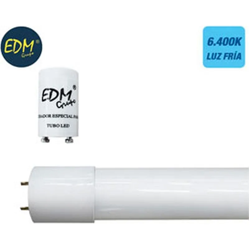 Compra TUBO FLUORESCENTE LED T-8 120CM LUZ FRIA 18W EDM 31191 al mejor precio