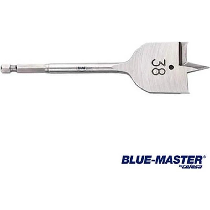 Compra BROCA MADERA STANDARD PLANA HEXAGONAL FUNDA 22 MM BLUE-MASTER BMP22 al mejor precio