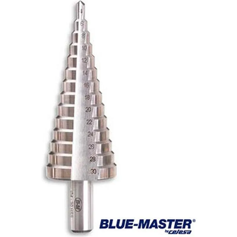 Compra BROCA ESCALONADA HSS 4 A 30 MM BLUE-MASTER AV40BM4B al mejor precio