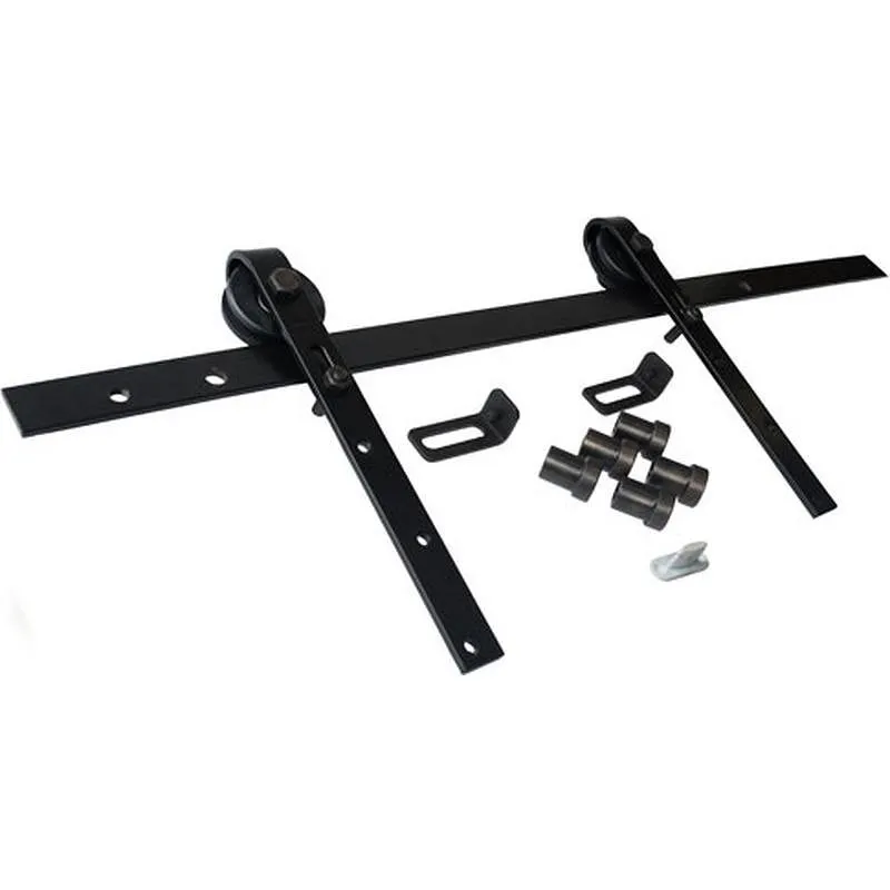 Compra HERRAJE PUERTA CORREDERA GRANERO KIT COMPLETO 2 M 30 X 5 MM NEGRO ESTEBRO KGN230N al mejor precio