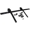 Compra HERRAJE PUERTA CORREDERA GRANERO KIT COMPLETO 2 M 30 X 5 MM NEGRO ESTEBRO KGN230N al mejor precio