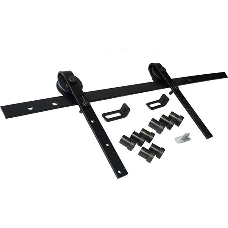 Compra HERRAJE PUERTA CORREDERA GRANERO KIT COMPLETO 3 M 45 X 8 MM NEGRO ESTEBRO KGN345N al mejor precio