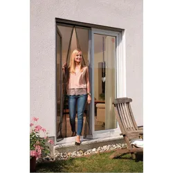 Compra MOSQUITERA PARA PUERTA CORTINA MAGNETICA ANTRACITA 120X240CM SCHELLENBERG 50643 al mejor precio