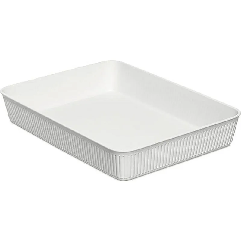 Compra CESTA ORDENACION BAOBAB BLANCA 25 X 33,5 X 5,5 CM TATAY 7012301 al mejor precio