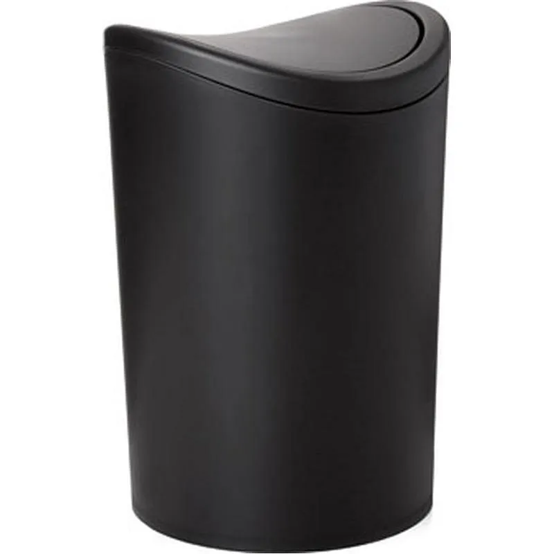 Compra CUBO BAÑO BASCULANTE NEGRO 6 L TATAY 4470127 al mejor precio