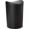 Compra CUBO BAÑO BASCULANTE NEGRO 6 L TATAY 4470127 al mejor precio