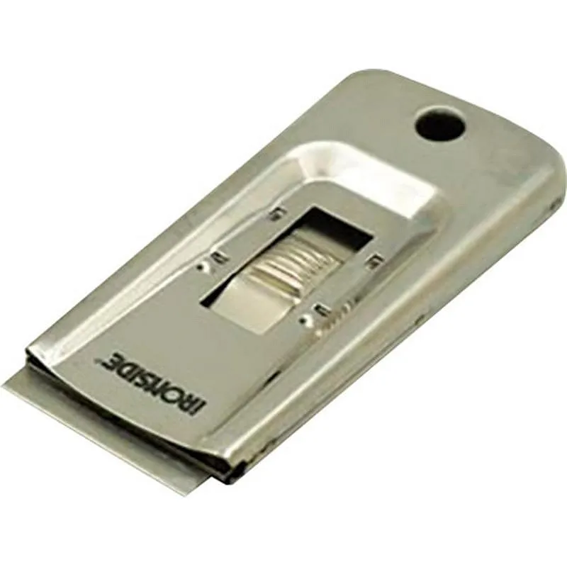 Compra RASCADOR VIDRIOS RETRACTIL INCLUYE 5 HOJAS T10 DE 3,9 X 1,9 CM IRONSIDE 100844 al mejor precio