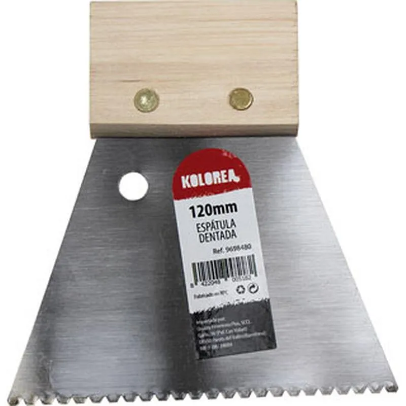 Compra ESPATULA DENTADA 120 MM KOLOREA 5182 al mejor precio