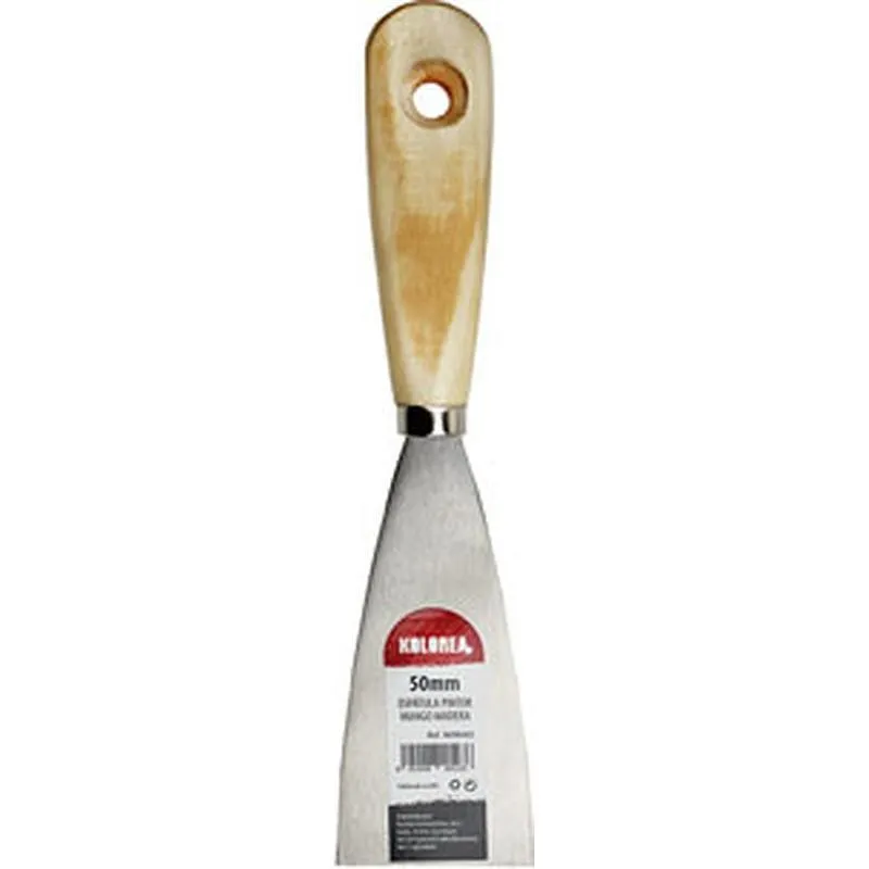 Compra ESPATULA PINTOR ACERO MANGO MADERA 50 MM KOLOREA 5236 al mejor precio