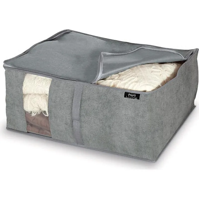 Compra FUNDA GUARDA MANTAS STONE L 55 X 45 X 25 CM DOMO MAX 910002 al mejor precio