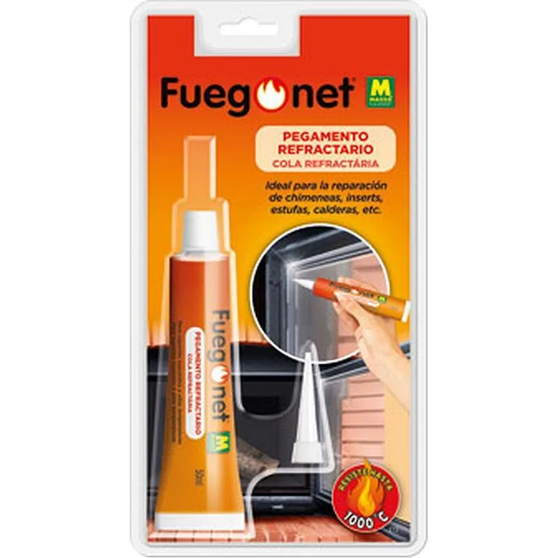 Compra ADHESIVO REFRACTARIO 50 ML GRIS FUEGONET 231295 al mejor precio