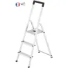 Compra ESCALERA ALUMINIO DOMESTICA L40 EASYCLIX 3 PELDAÑOS HAILO 5_8943-001 al mejor precio