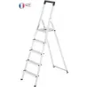 Compra ESCALERA ALUMINIO DOMESTICA L40 EASYCLIX 5 PELDAÑOS HAILO 5_8945-001 al mejor precio