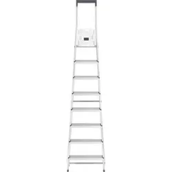 Compra ESCALERA ALUMINIO DOMESTICA L40 EASYCLIX 5 PELDAÑOS HAILO 5_8945-001 al mejor precio