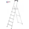 Compra ESCALERA ALUMINIO DOMESTICA L40 EASYCLIX 6 PELDAÑOS HAILO 5_8946-001 al mejor precio
