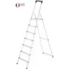 Compra ESCALERA ALUMINIO DOMESTICA L40 EASYCLIX 7 PELDAÑOS HAILO 5_8947-001 al mejor precio