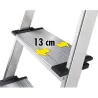 Compra ESCALERA ALUMINIO DOMESTICA XXL EASYCLIX 4 PELDAÑOS HAILO 5_8814-001 al mejor precio