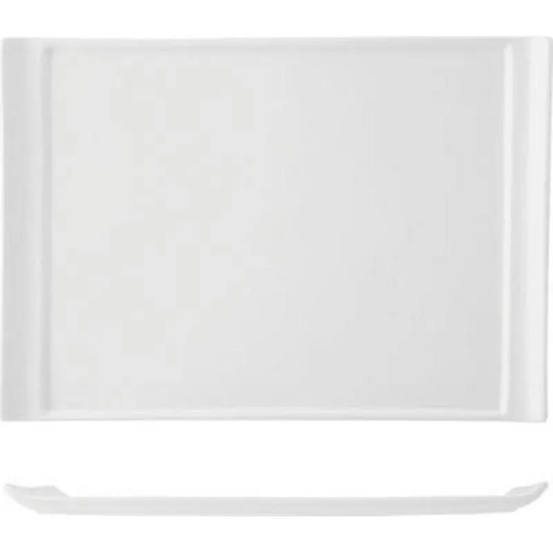 Compra BANDEJA PORCELANA BLANCA 25 X 17 CM 8472725 al mejor precio