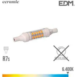 Compra BOMBILLA LED LINEAL 118MM R7S LUZ FRIA 1100LM 9W EDM 98987 al mejor precio