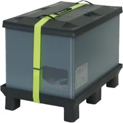 Compra CORREA AJUSTABLE DESMONTABLE LOGISTRAP® 2 UDS 4 M X 50 MM AMARILLO VELCRO® VEL-PS20024 al mejor precio