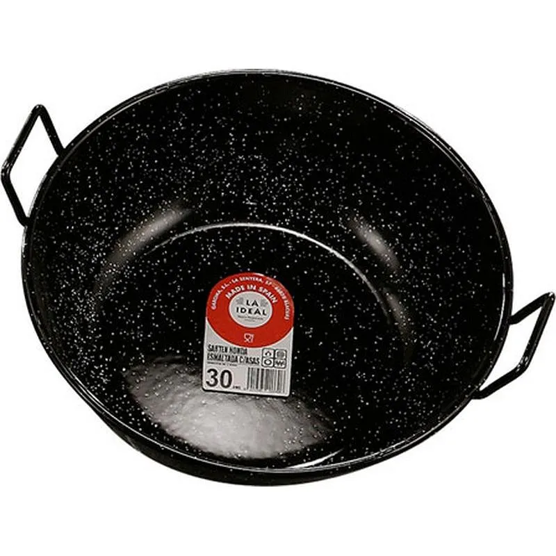 Compra SARTEN ESMALTADA HONDA CON ASAS 7-28 CM GARCIMA 20328 al mejor precio