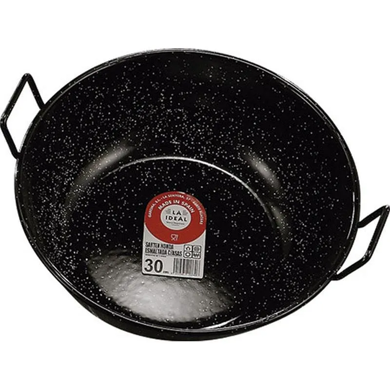 Compra SARTEN ESMALTADA HONDA CON ASAS 20320-20 CM GARCIMA 20320 al mejor precio