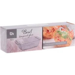 Compra BOL CRISTAL SET 4U 13X3.5X7.5 CM IMPORT YE5000140 al mejor precio