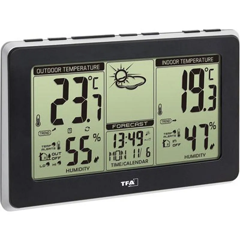 Compra ESTACION METEOROLOGICA DIGITAL CON SENSOR TERMO-HIGRO HERTER 35.1151.01 al mejor precio