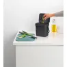 Compra CUBO RECICLAJE SORT & GO' GRIS 3 L BRABANTIA 20 98 88 al mejor precio