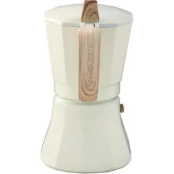 Compra CAFETERA ALUMINIO INDUCCION PETRA CREMA 9 TAZAS OROLEY 215090404 al mejor precio