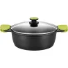 Compra CAZUELA ALTA ALUMINIO FUNDIDO FOODIE 24 CM-INDUCCION BRA A490324 al mejor precio