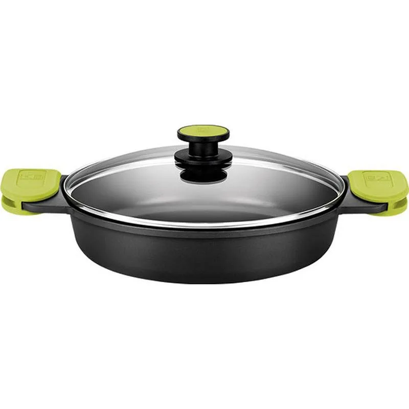 Compra CAZUELA BAJA ALUMINIO FUNDIDO FOODIE 24 CM-INDUCCION BRA A490524 al mejor precio