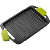 Compra PLANCHA GRILL CON RAYAS ALUMINIO FUNDIDO FOODIE 40 CM INDUCCION BRA A491540 al mejor precio